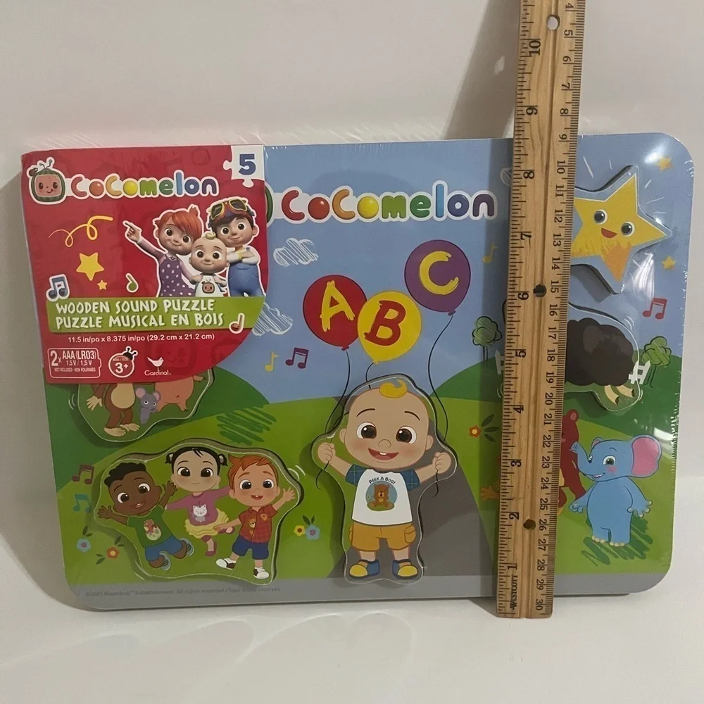 CocoMelon Wooden Sound Puzzle